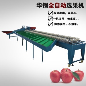 火龍果稱重分選機（人工上果）