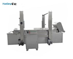 全自動(dòng)油炸流水線